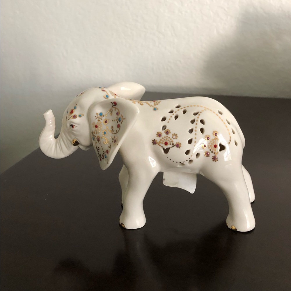 Lenox Jewel of the Nile Elephant Figurine